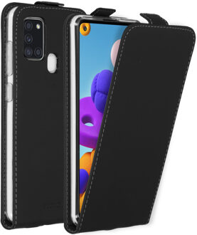 Flipcase Samsung Galaxy A21s hoesje - Zwart