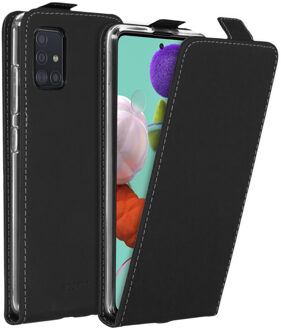 Flipcase Samsung Galaxy A51 hoesje - Zwart