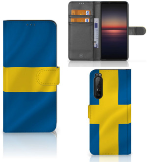 Flipcase Sony Xperia 1 II Telefoon Hoesje Zweden