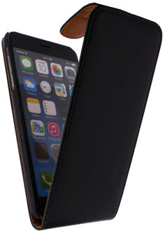 Flipcase voor de iPhone 6(s) Plus - Zwart