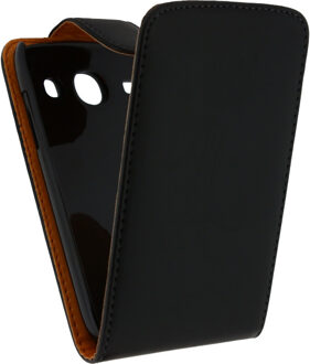 Flipcase voor de Samsung Galaxy Core I8260 - Zwart