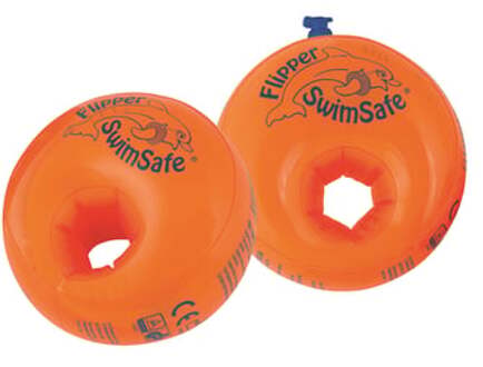 Flipper SwimSafe zwembandjes junior polyester oranje 1-6 jaar