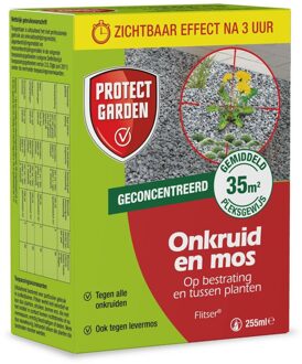 Flitser Concentraat Onkruid en Mos - onkruid- en mosbestrijder - 255 ml