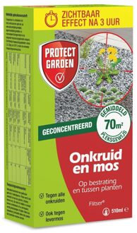 Flitser Concentraat - Onkruid- en mosbestrijder - doos - 510 ml