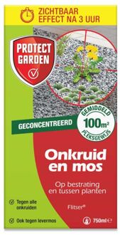 Flitser Concentraat - Onkruid- en mosbestrijder - doos - 750 ml