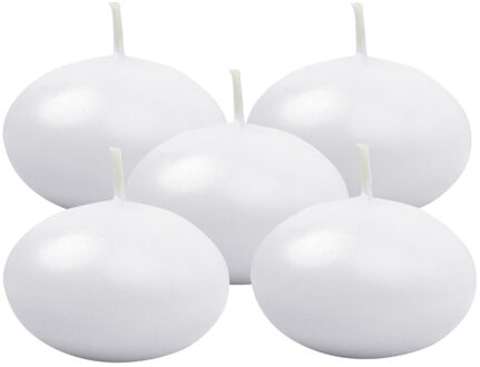 Floating Candles Drijfkaarsen - 20 Stuks -Wit