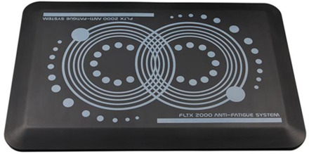 Floortex Ergonomische anti vermoeidheidsmat - 40 x 60 cm - Zwart
