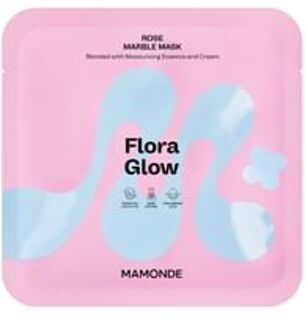 Flora Glow Rose Marble Mask 36g x 1 sheet