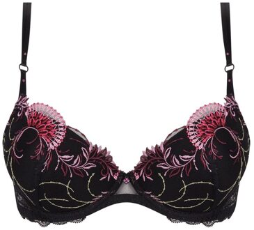 Floraison Passion Zwart/Roze ACH8586 - 70C