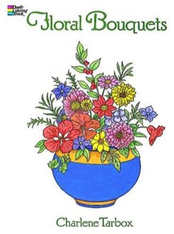 Floral Bouquets Colouring Book