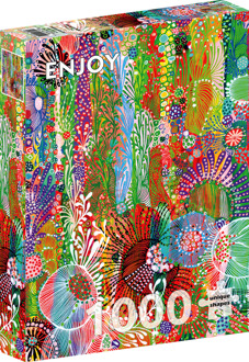 Floral Curtain Puzzel (1000 stukjes)