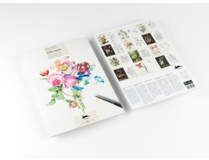 Floral Images - Artists' Colouring Book - Pepin Van Roojen