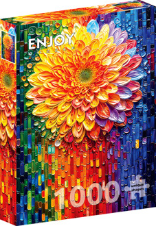 Floral Mosaic Puzzel (1000 stukjes)