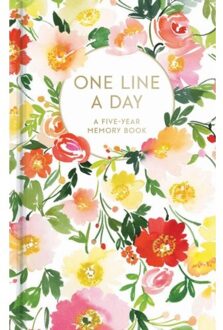 Floral One Line a Day - Boek Veltman Distributie Import Books (1452164614)
