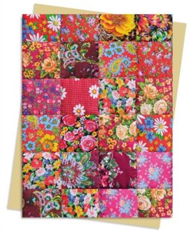 Floral Patchwork Quilt Greeting Card Pack - Greeting Cards
