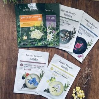 Floral Tea Age-Defying Botanical Revitalizing Masks Set 6 pcs