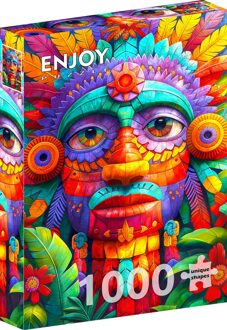 Floral Totem Puzzel (1000 stukjes)