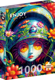 Floral Warrior Puzzel (1000 stukjes)