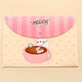 Florala4 Bestandsmap Document Vullen Zak Pvc Waterdichte Briefpapier Bag School Kantoorbenodigdheden Bill Data Opslag roze-2