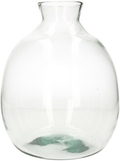 Floran Bloemenvaas/vazen van glas D23.5 cm en H26.5 cm
