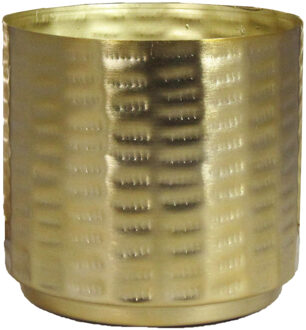 Floran Plantenpot Patras - goudkleurig - D20 x H20 cm - voor binnen