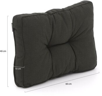 Florance Zitkussen - Rib Black - 60x43 - Zwart