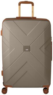 Florence Trolley Spinner Large 74 champagne grey hardcase koffer - H 74 x B 50.5 x D 30 cm