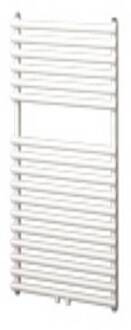 Florian Nxt M designradiator enkel horizontaal met middenaansluiting 722x500mm 391W wit