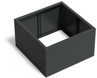FLORIDA alu. 100x100x60 cm plantenbak zonder bodem