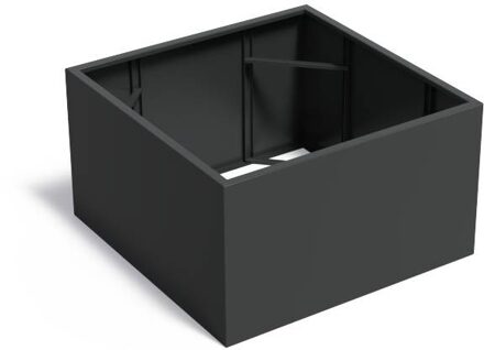 FLORIDA alu. 140x140x80 cm plantenbak zonder bodem