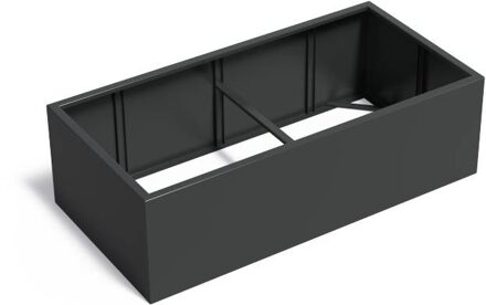 FLORIDA alu. 200x100x60 cm plantenbak zonder bodem