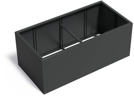 FLORIDA alu. 200x100x80 cm plantenbak zonder bodem