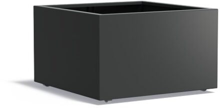 FLORIDA aluminium 100x100x60 cm plantenbak met wielen