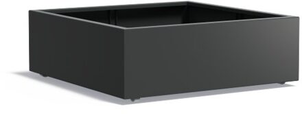 FLORIDA aluminium 120x120x40 cm plantenbak met wielen