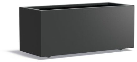 FLORIDA aluminium 120x50x50 cm plantenbak met wielen