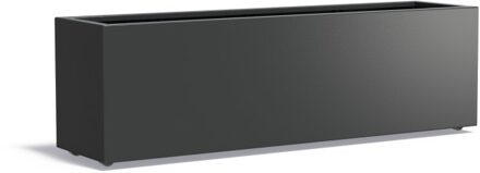 FLORIDA aluminium 200x50x60 cm plantenbak met wielen