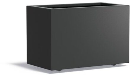 FLORIDA aluminium 90x50x60 cm plantenbak met wielen