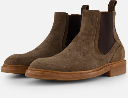 Floris van Bommel de Napper Chelsea Boots taupe - 40,41,41.5,42,42.5,43,43.5,44,45,46,46.5