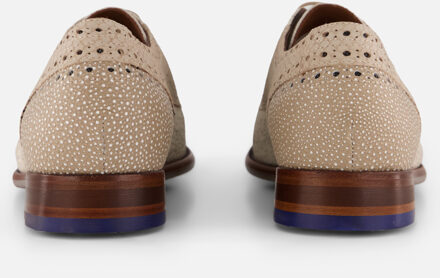 Floris van Bommel De Stapper Veterschoenen beige - 40,42,42.5,43,43.5,44,45,46,46.5