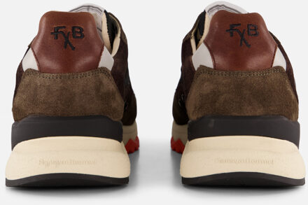 Floris van Bommel De Treener 51.02 Sneakers groen - 39,40,41.5,42,42.5,43,43.5,44,45,46