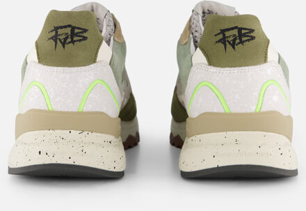 Floris van Bommel De Treener Sneakers groen Suede - 39,40,41,41.5,42,42.5,43,43.5,44,45,46,46.5,47