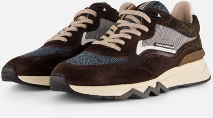 Floris van Bommel de Zager 34.01 Sneakers taupe - 41,41.5,42,42.5,43,43.5,44,45