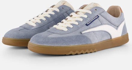 Floris van Bommel De Zaler Sneakers blauw Leer - 39,42,42.5,43,43.5,44,45,46