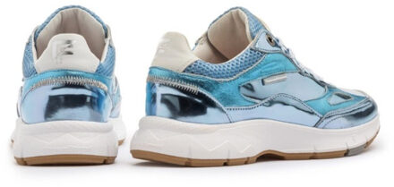 Floris van Bommel Veterschoenen Blauw - 40