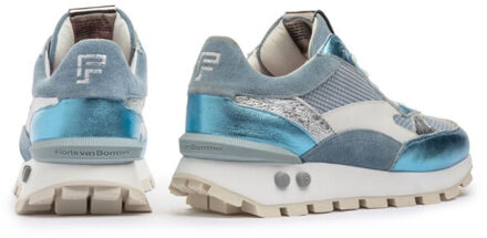 Floris van Bommel Veterschoenen Blauw - 40