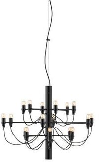 FLOS 2097/18 Hanglamp - Zwart - Helder