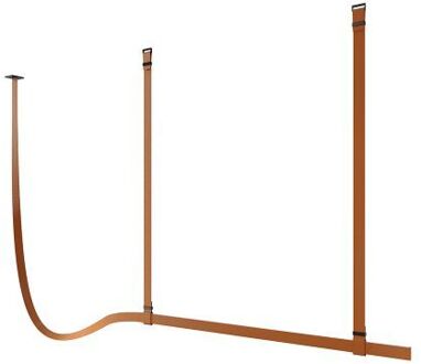 FLOS Belt Fabric Copper Brown Hanglamp - Bruin