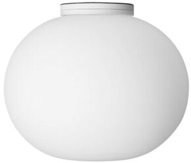 FLOS Glo-ball C/W Zero Plafondlamp - 19 cm - Wit