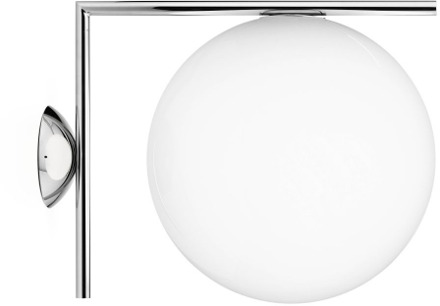 FLOS IC C/W2 Wandlamp - Chroom