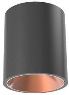 Flos Kap 80 Surface Opbouwspot - Zwart Koper